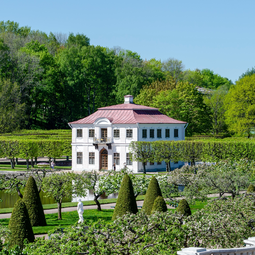 Marly Palace in the Lower Park of the Peterhof Palace